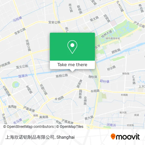 上海欣诺铝制品有限公司 map