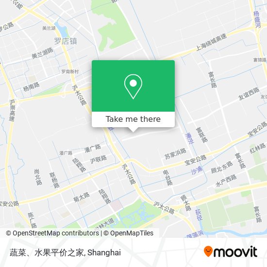 蔬菜、水果平价之家 map