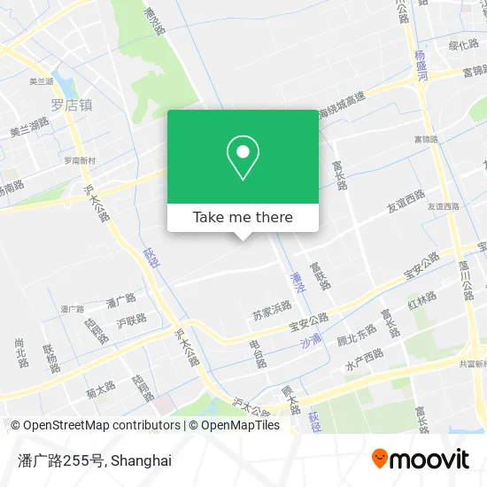 潘广路255号 map