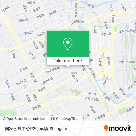 国家会展中心P2停车场 map