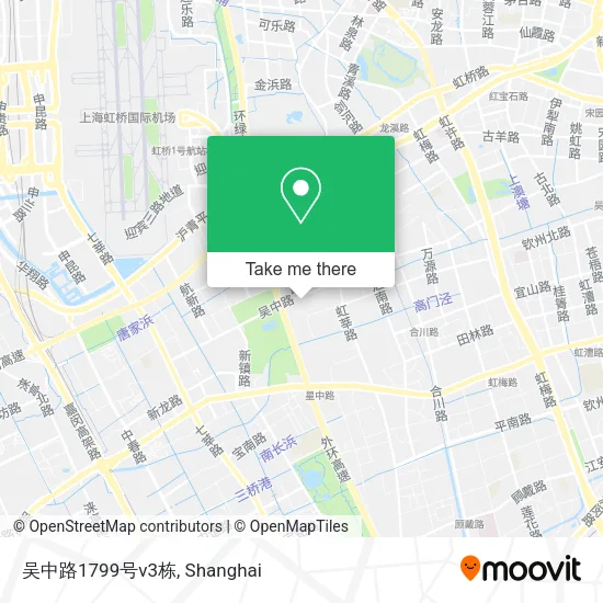 吴中路1799号v3栋 map