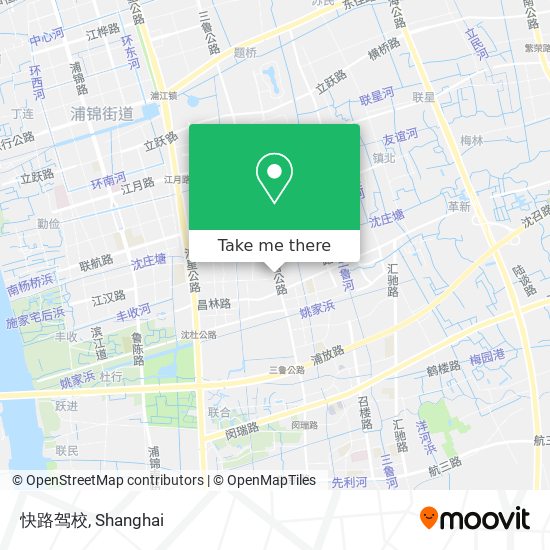 快路驾校 map