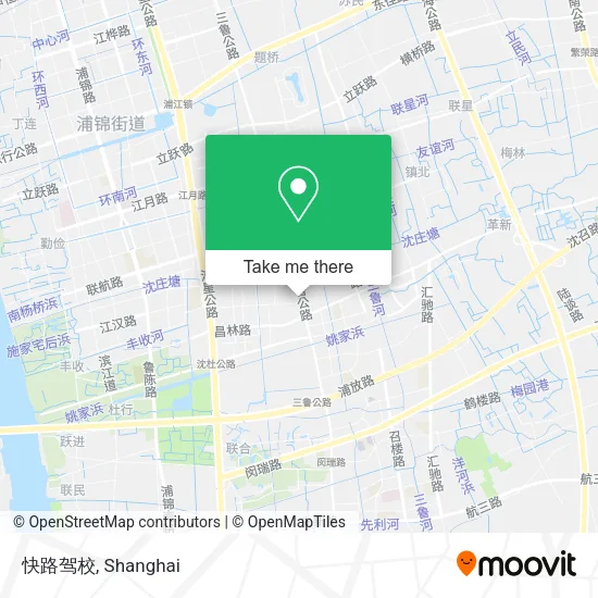 快路驾校 map