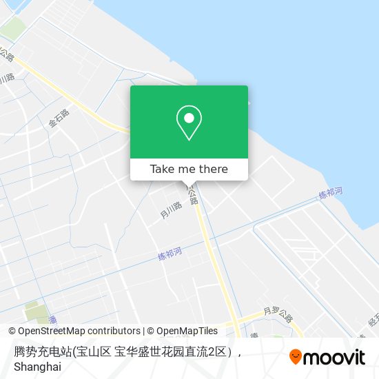 腾势充电站 map