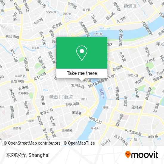 东刘家弄 map