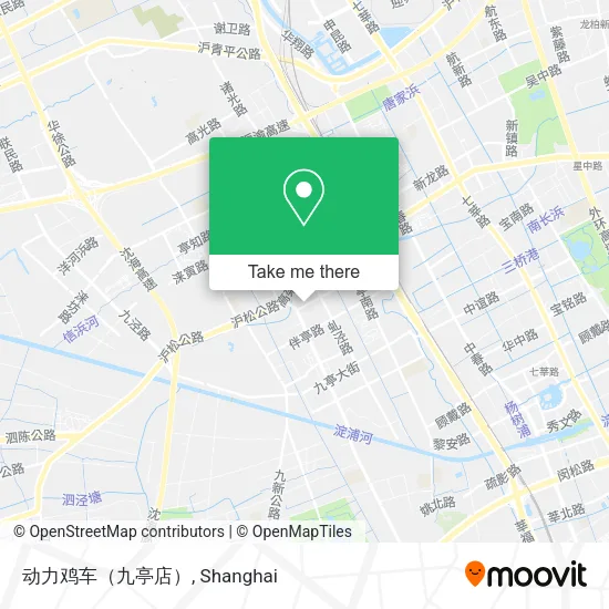 动力鸡车（九亭店） map