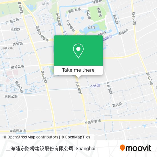 上海蒲东路桥建设股份有限公司 map