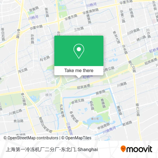 上海第一冷冻机厂二分厂-东北门 map