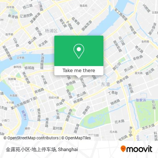 金露苑小区-地上停车场 map