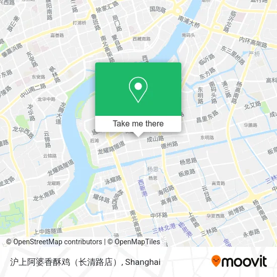 沪上阿婆香酥鸡（长清路店） map