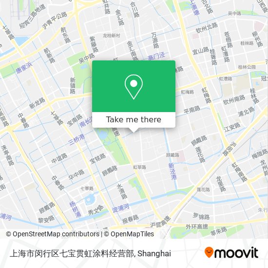 上海市闵行区七宝贯虹涂料经营部 map