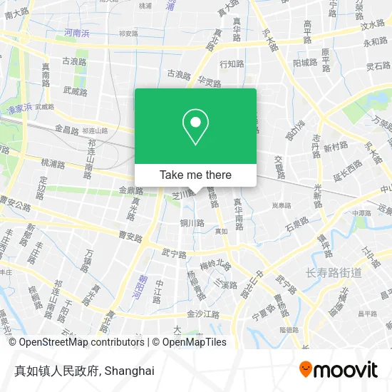 真如镇人民政府 map