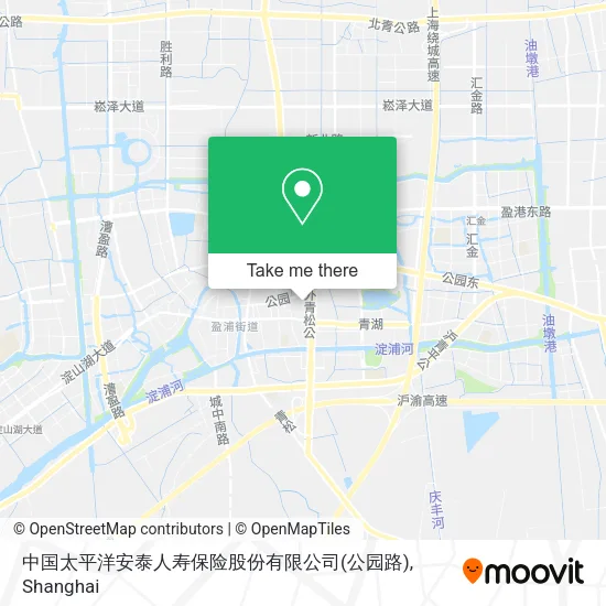 中国太平洋安泰人寿保险股份有限公司(公园路) map