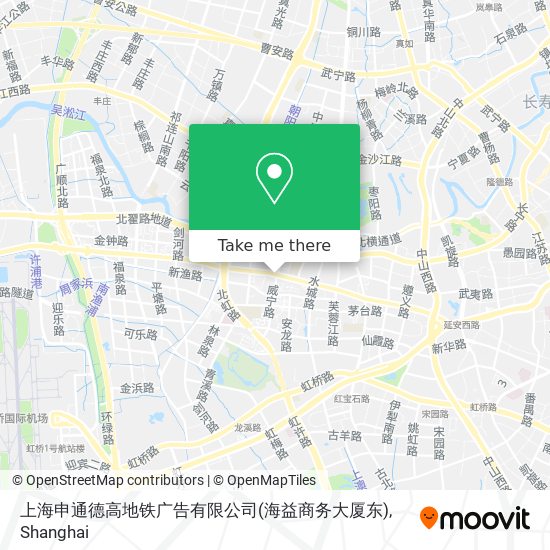 上海申通德高地铁广告有限公司(海益商务大厦东) map