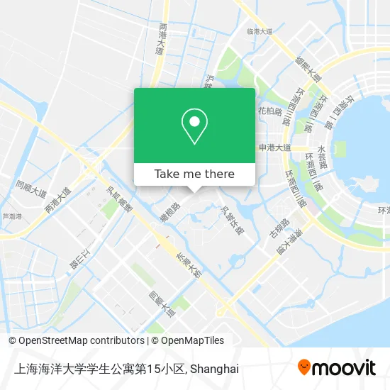 上海海洋大学学生公寓第15小区 map