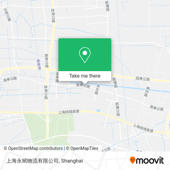 上海永斌物流有限公司 map