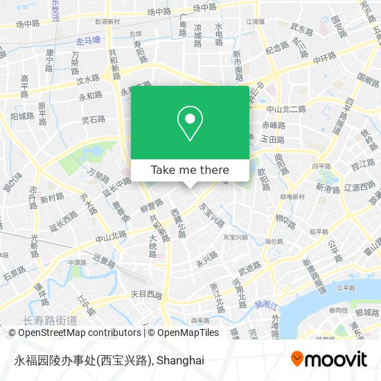 永福园陵办事处(西宝兴路) map