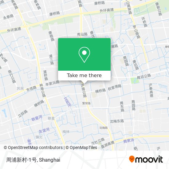 周浦新村-1号 map