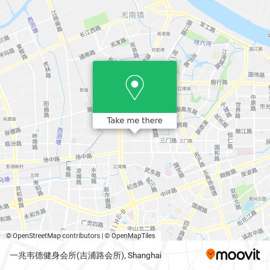 一兆韦德健身会所(吉浦路会所) map