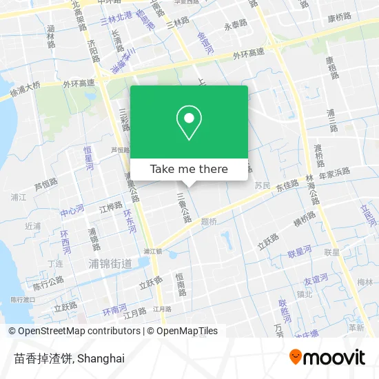苗香掉渣饼 map