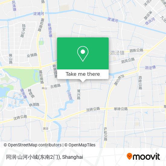 同润·山河小城(东南2门) map