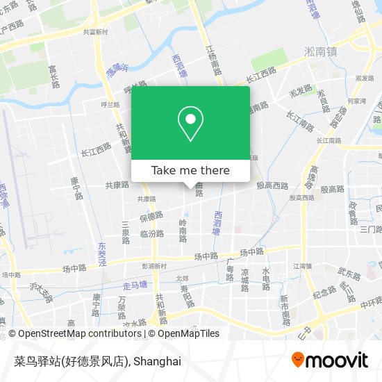 菜鸟驿站(好德景风店) map