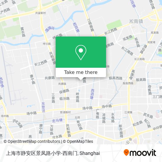 上海市静安区景凤路小学-西南门 map