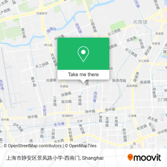 上海市静安区景凤路小学-西南门 map