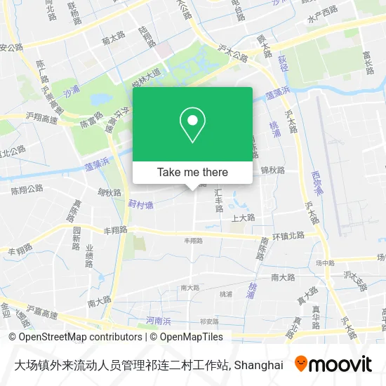 大场镇外来流动人员管理祁连二村工作站 map