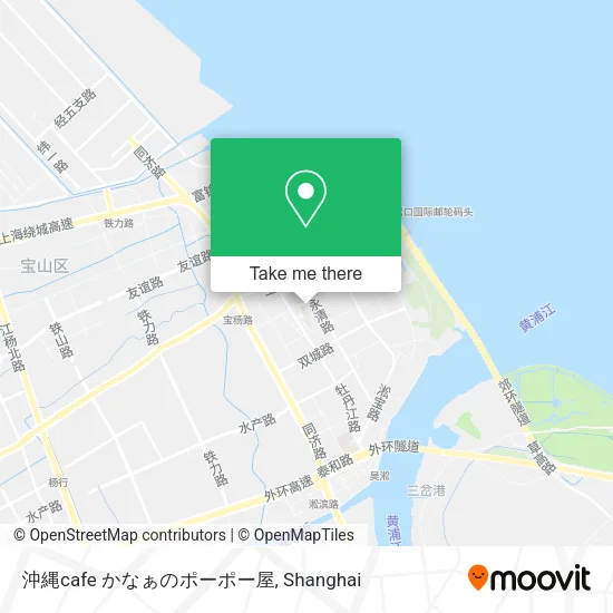 沖縄cafe かなぁのポーポー屋 map