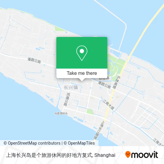 上海长兴岛是个旅游休闲的好地方复式 map