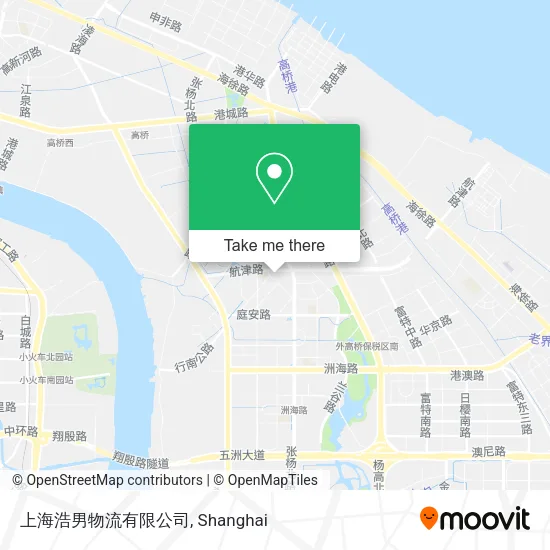 上海浩男物流有限公司 map