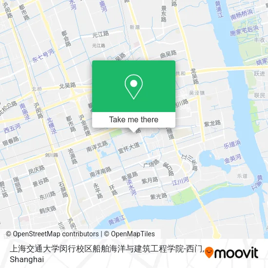 上海交通大学闵行校区船舶海洋与建筑工程学院-西门 map