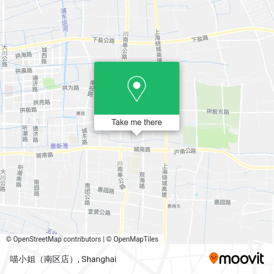 喵小姐（南区店） map