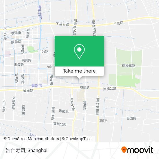 浩仁寿司 map
