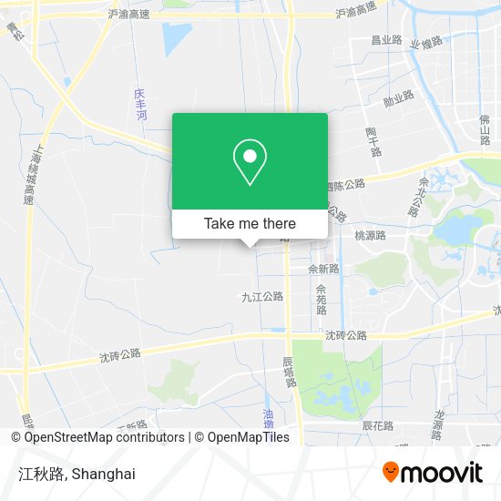 江秋路 map