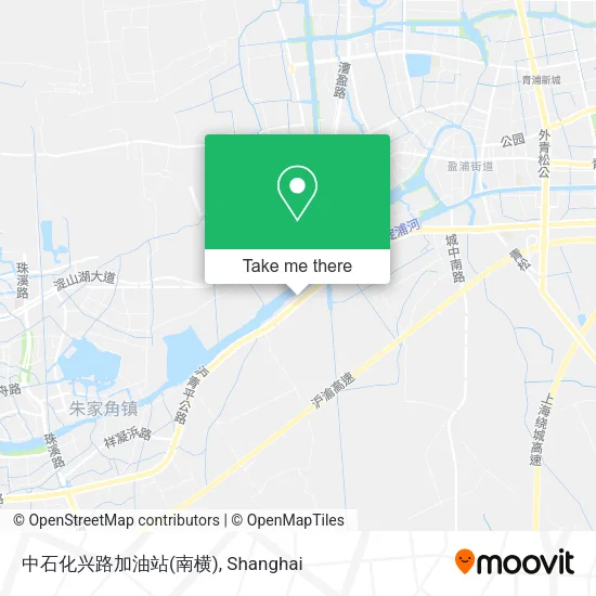 中石化兴路加油站(南横) map