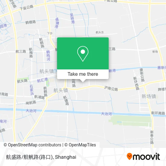 航盛路/航帆路(路口) map