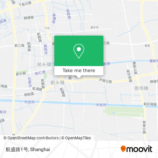 航盛路1号 map
