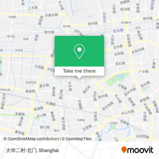 大华二村-北门 map