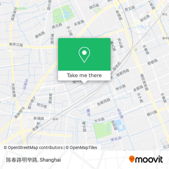 陈春路明华路 map