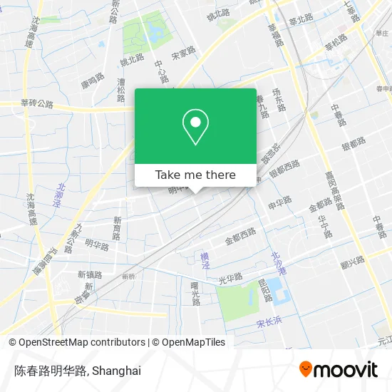 陈春路明华路 map