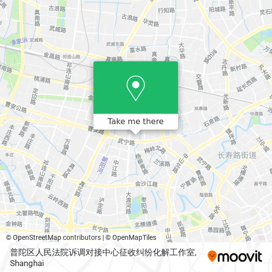 普陀区人民法院诉调对接中心征收纠纷化解工作室 map