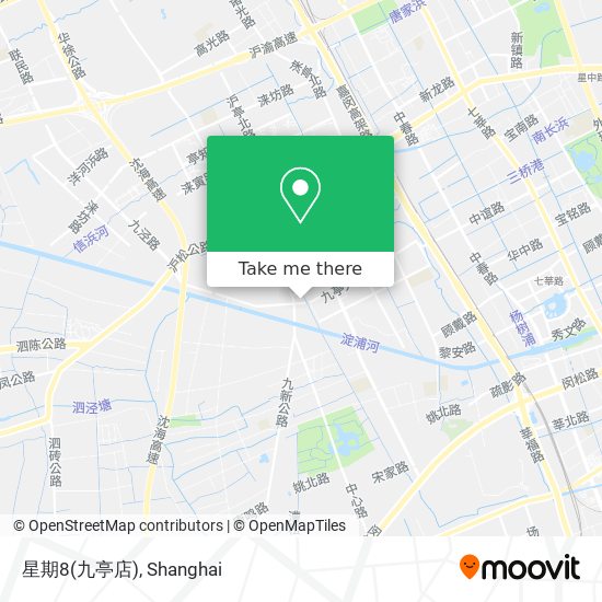 星期8(九亭店) map
