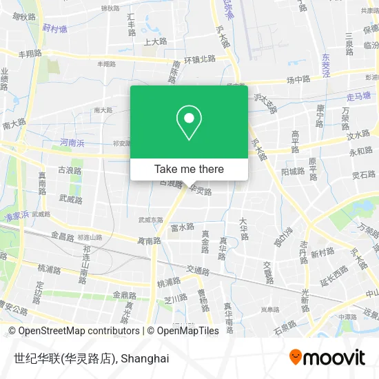 世纪华联(华灵路店) map