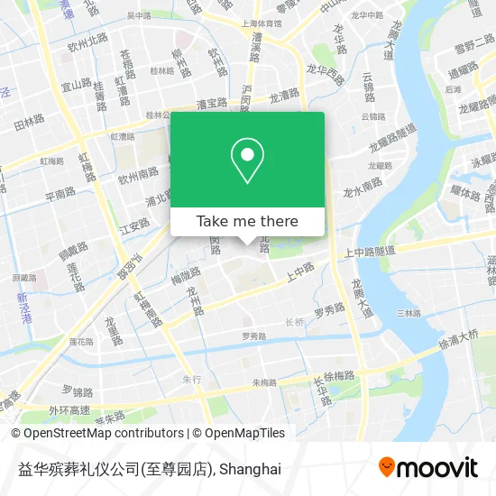 益华殡葬礼仪公司(至尊园店) map