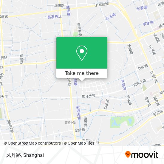 凤丹路 map