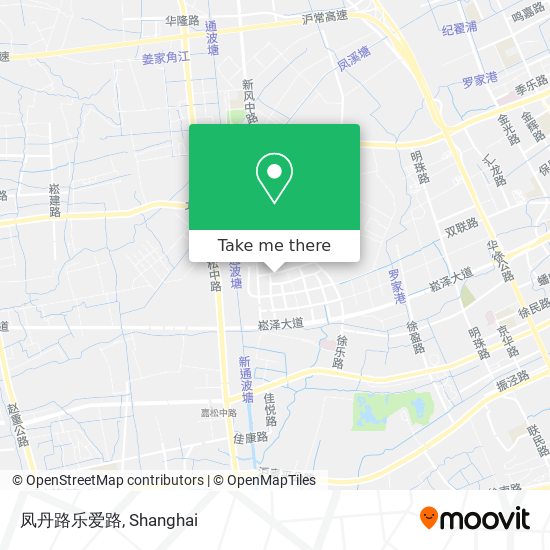 凤丹路乐爱路 map