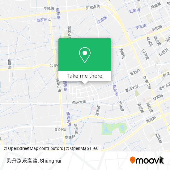 凤丹路乐高路 map