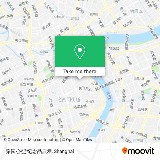 豫园-旅游纪念品展示 map